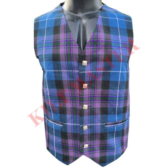 Pride Tartan Highland Argyle Vest