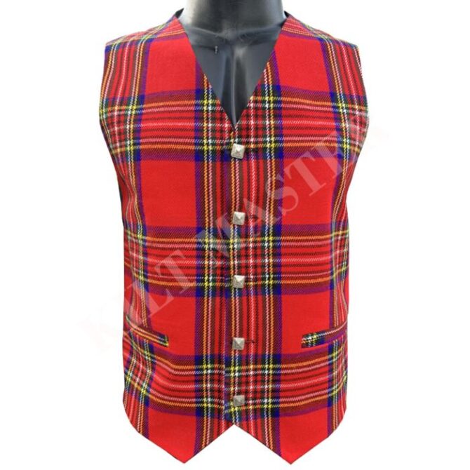 Royal Tartan Stewart Vest