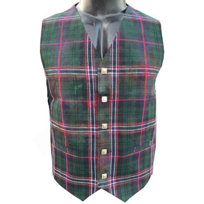 Scottish National Tartan Kilt Vests