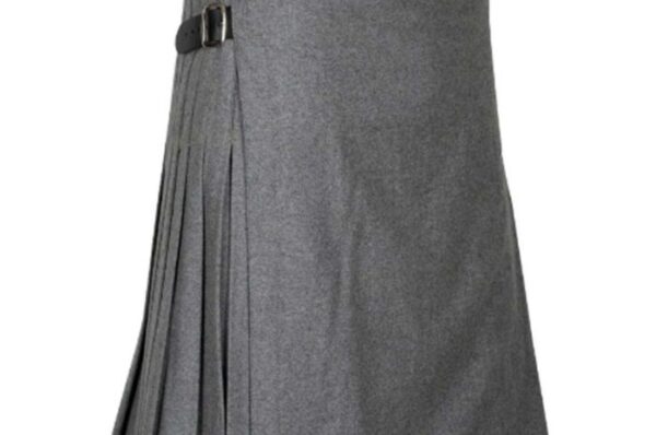 Grey Wool Kilt