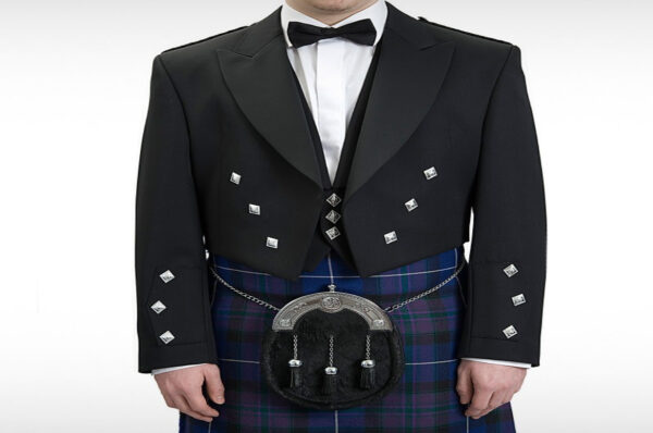 How did the Black Prince Charlie jacket become an iconic symbol of Highland charm?