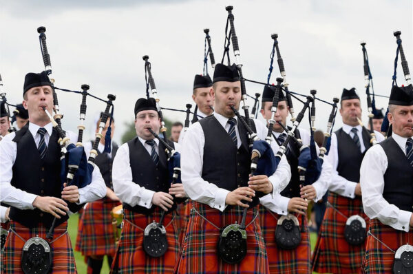 Melodies and the Captivating Bagpipe Costume Tartan Kilt Outfits