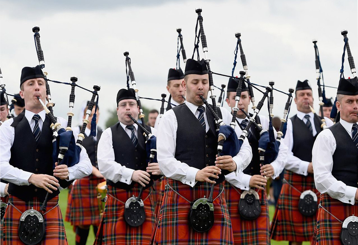 Melodies and the Captivating Bagpipe Costume Tartan Kilt Outfits