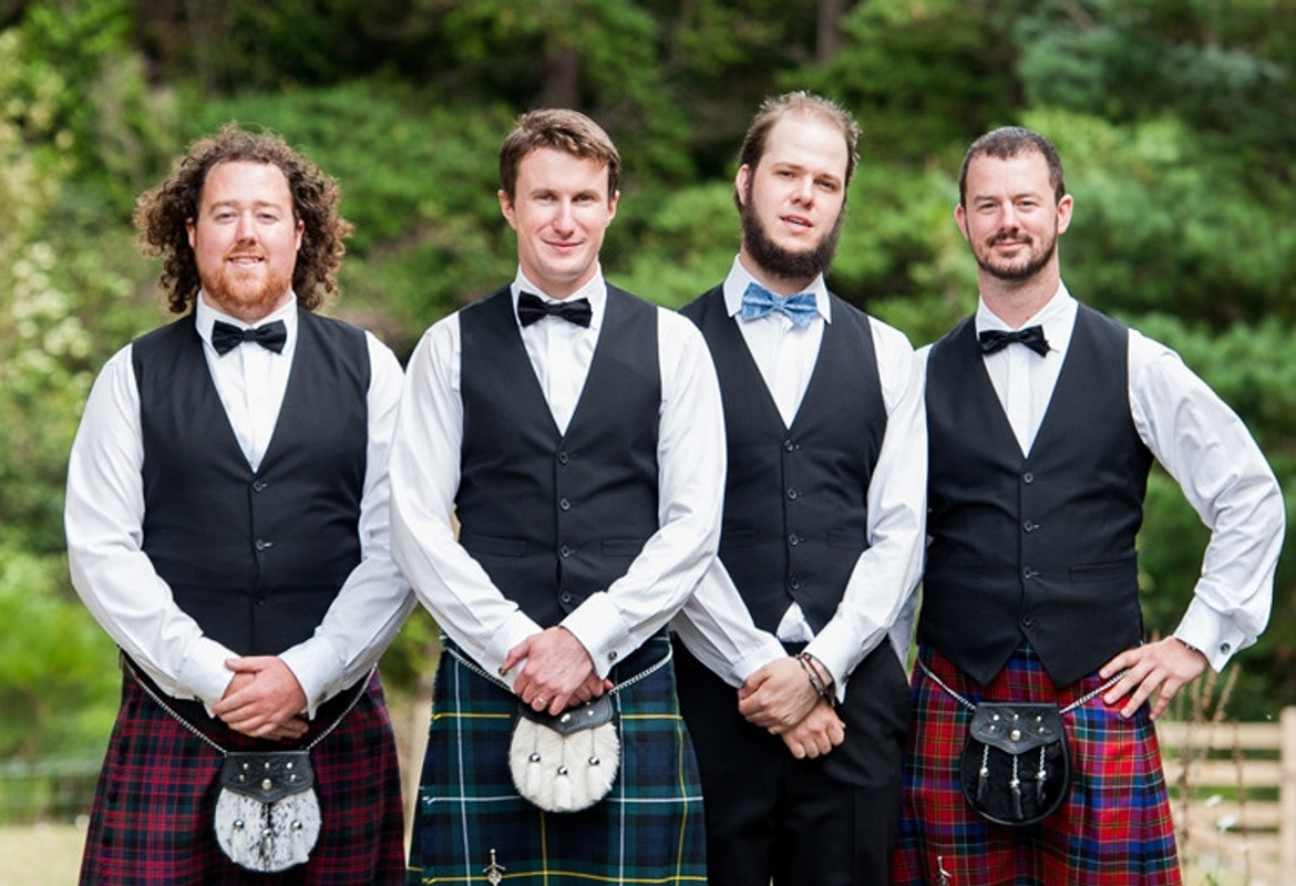 The White Shirt Jacobite Tartan Kilt