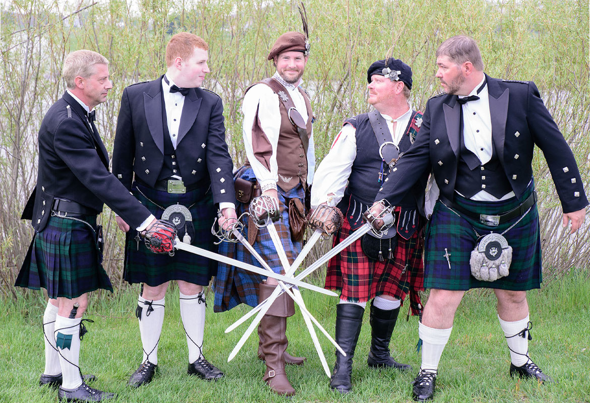 Scottish Tartan Kilt for Wedding