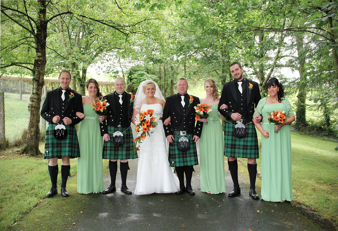 wedding kilt