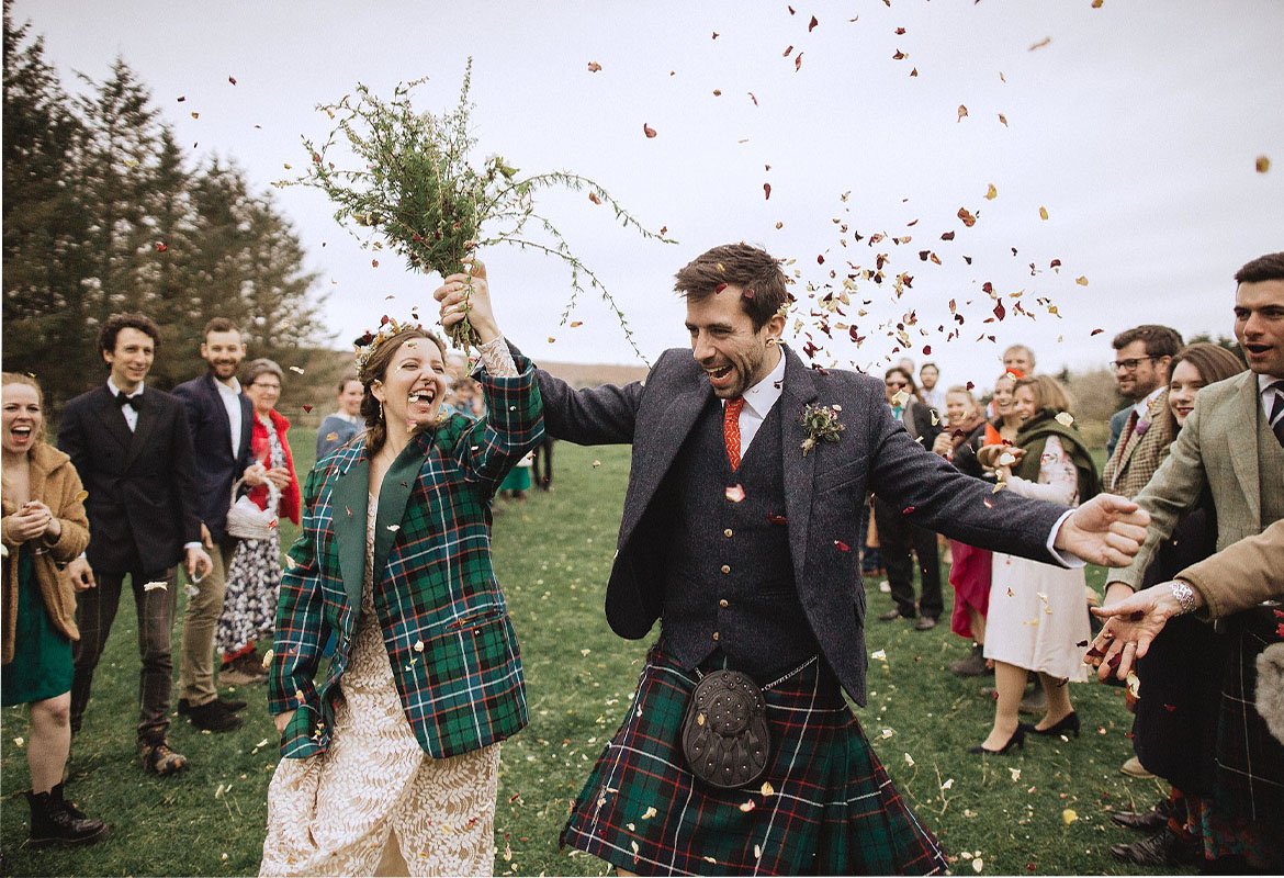 Elegant Wedding Kilt