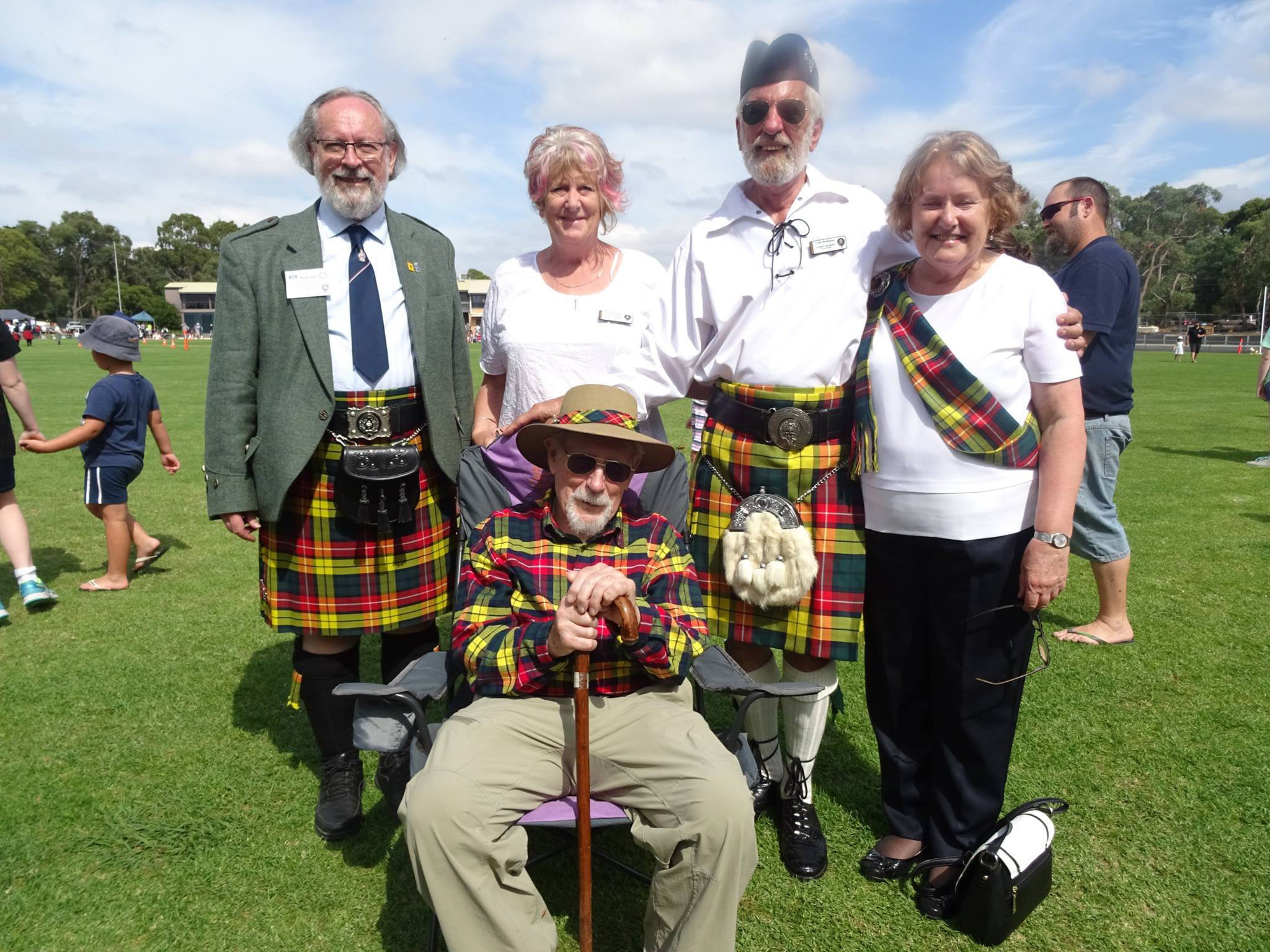Scottish Pride with the Buchanan Tartan Kilt Outfit