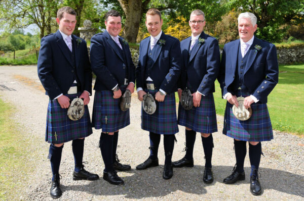 Blue Royal Argyle Jacket