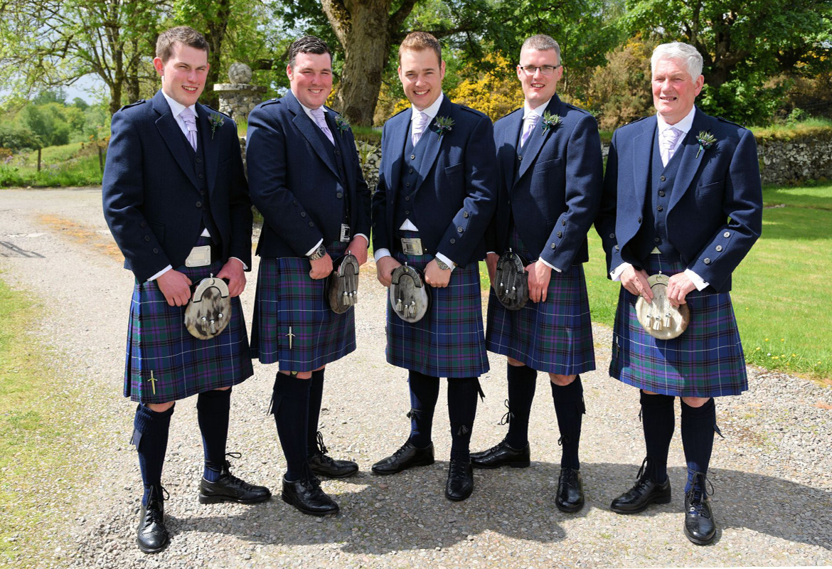 Blue Royal Argyle Jacket