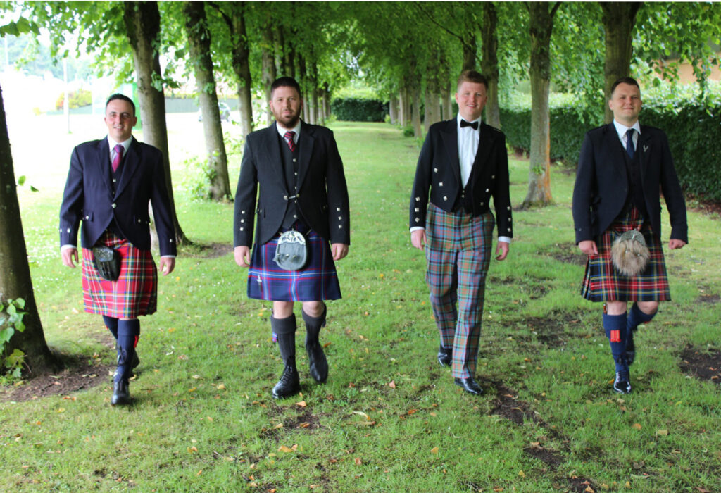 Wedding Kilt for a Scottish 