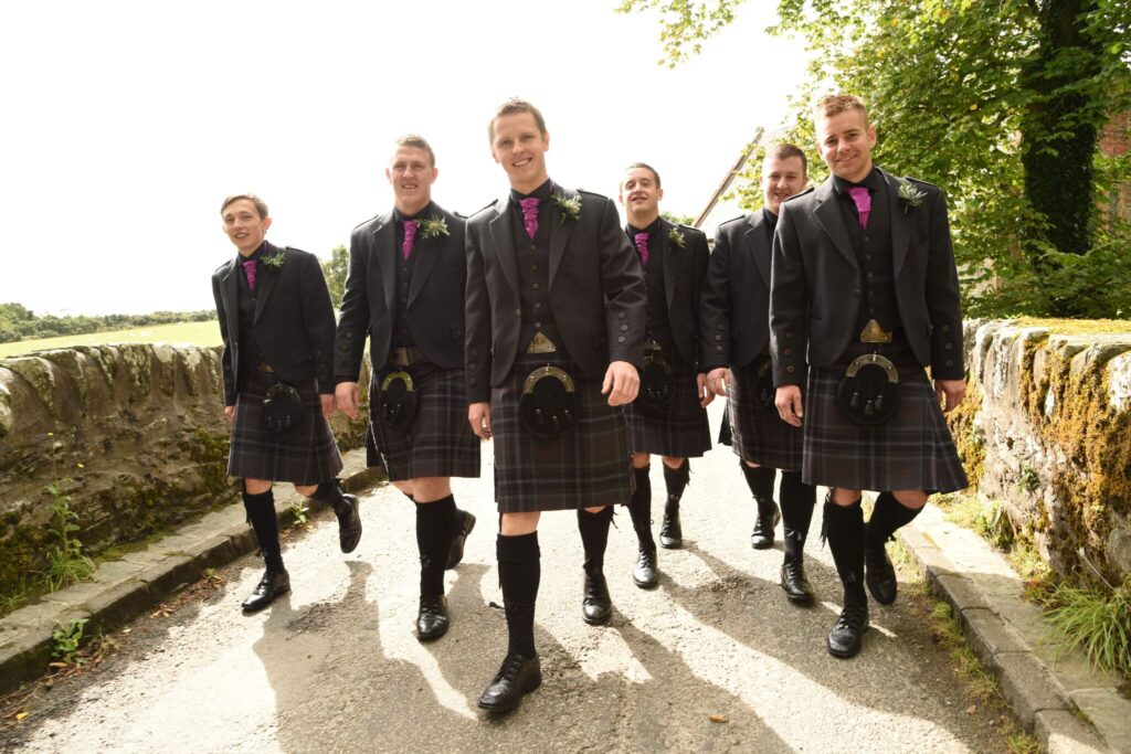 wedding kilt Outfit