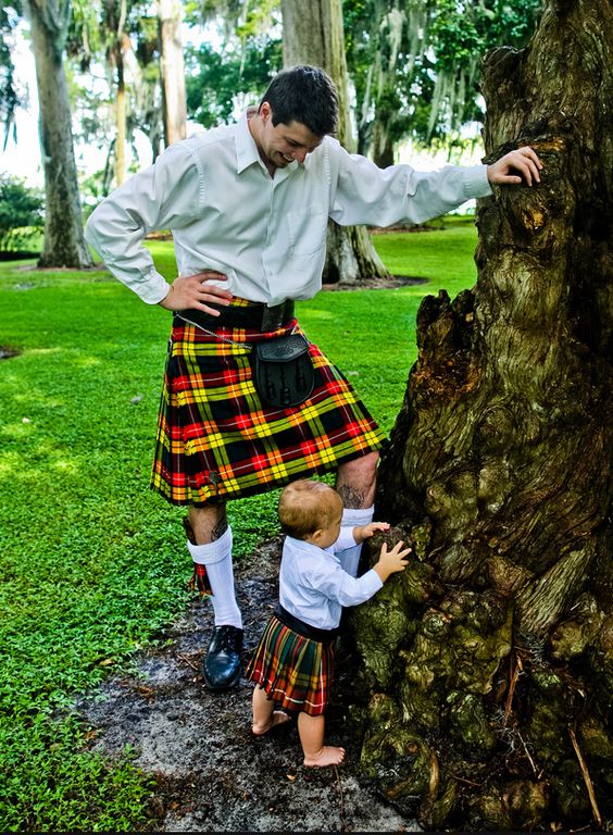 Buchanan Clan Kilt Outfit with Style