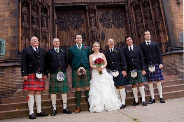 wedding kilt outfit