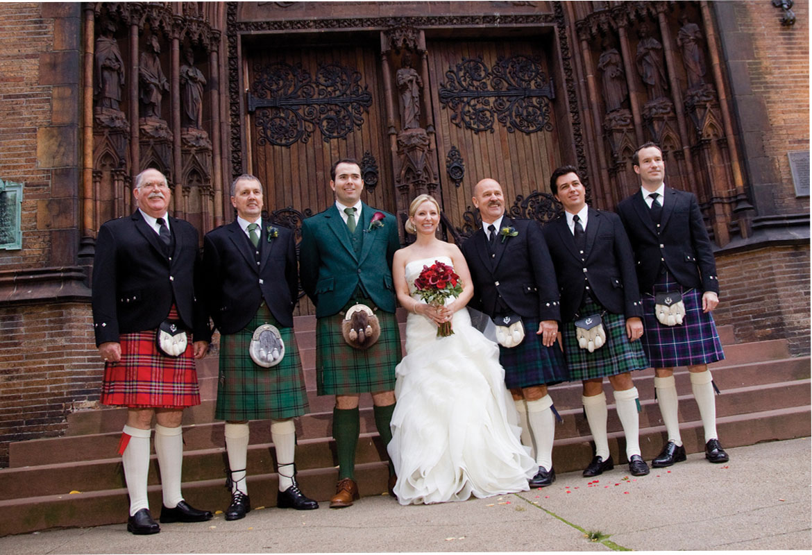 wedding kilt outfit