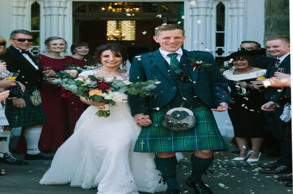 Wedding kilt outfits