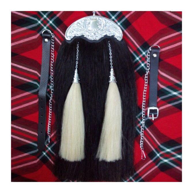 Black Horse Hair Sporran