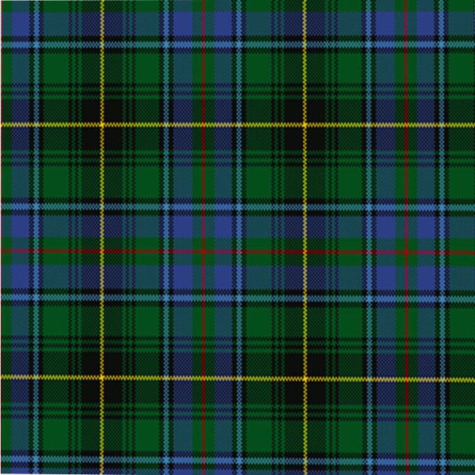 green MacInnesTartan kilt