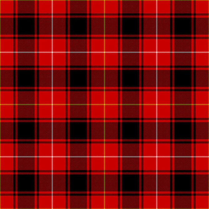 MacIver Modren Tartan kilt