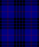 Blue MacKay Tartan kilt