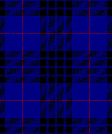 Blue MacKay Tartan kilt