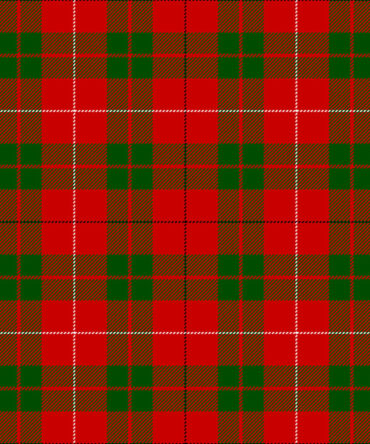 red & green MacKinnon Tartan kilt