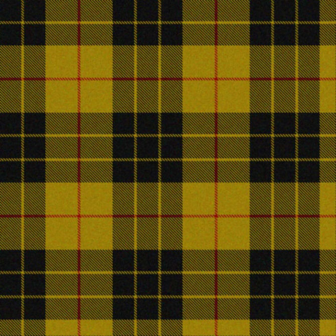 Yellow MacLeod Tartan Kilt