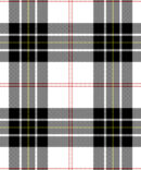 White & Black MacPherson Tartan Kilt