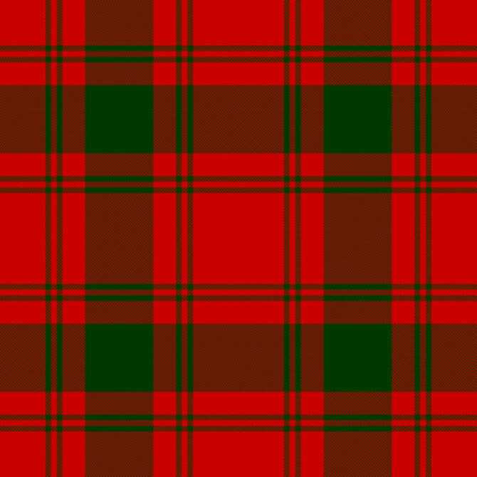 Red & Green MacQuarrie Tartan Kilt