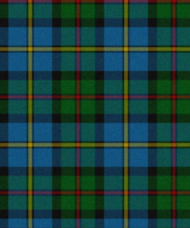 blue Macleod Tartan kilt