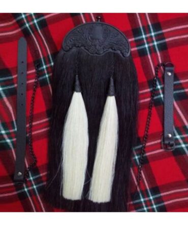 Scottish Black Horse Hair Sporran