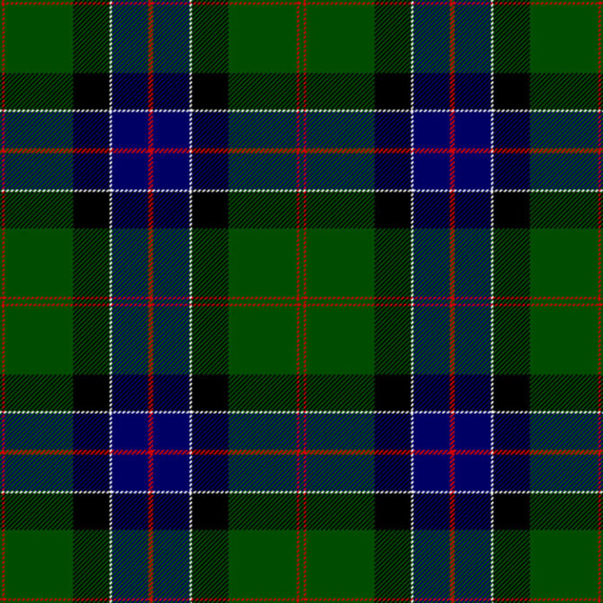 Green Sinclair US Tartan kilt