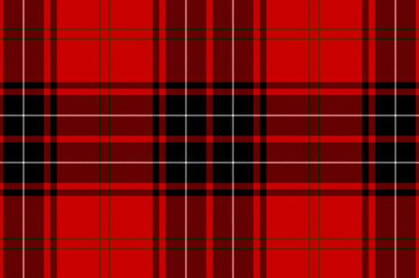 Scottish wemyss tartan kilt