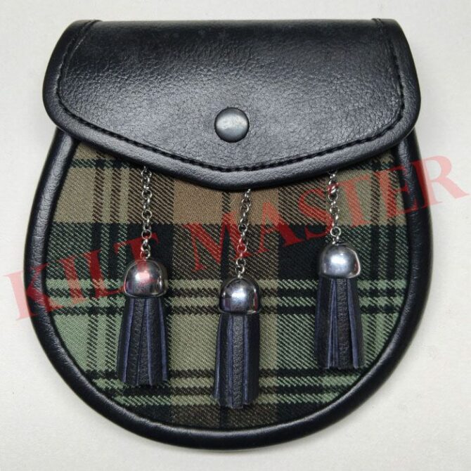 Black Watch Tartan Sporran