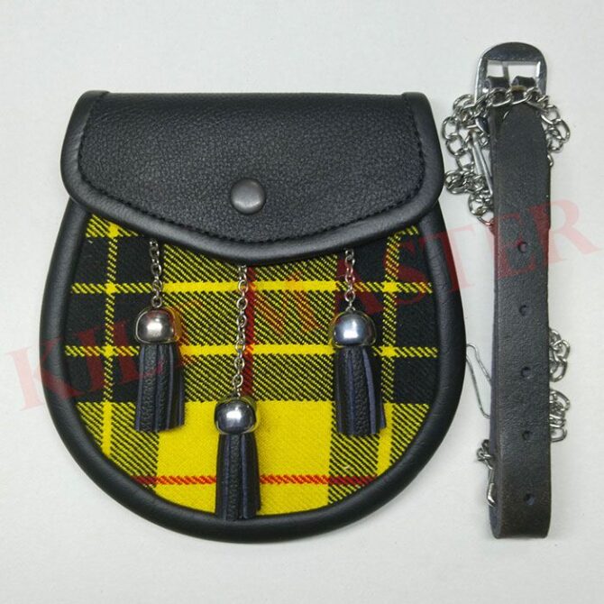 Scotland Macleod Tartan sporran