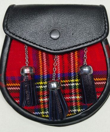 Stewart Tartan Sporran