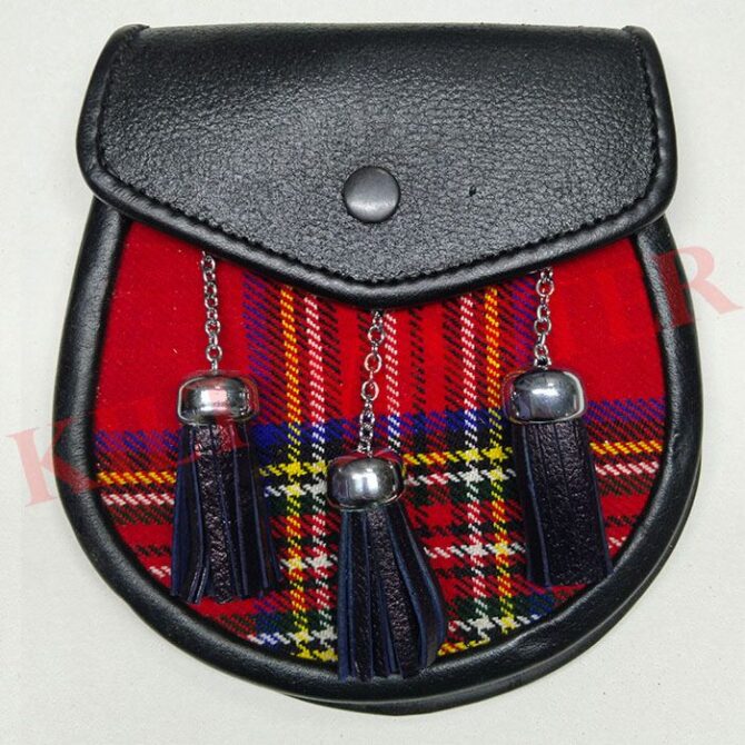 Stewart Tartan Sporran