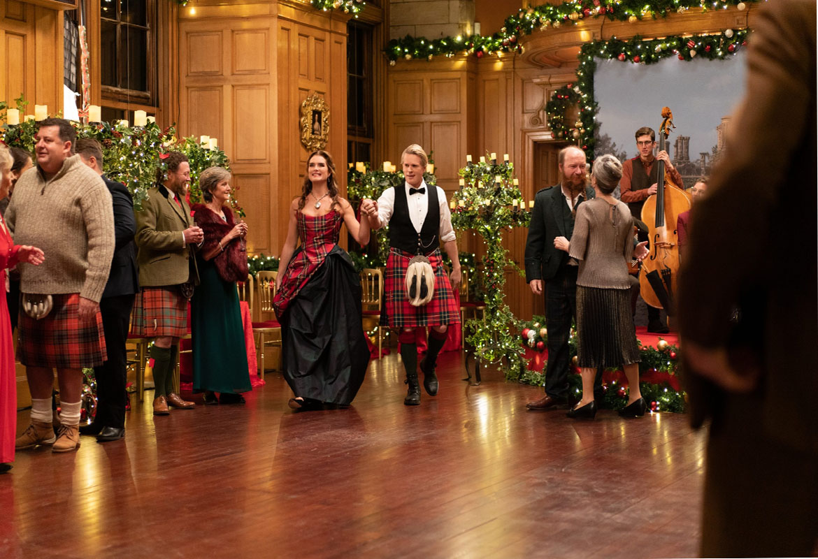 Christmas Fashion -Argly tartan Outfit