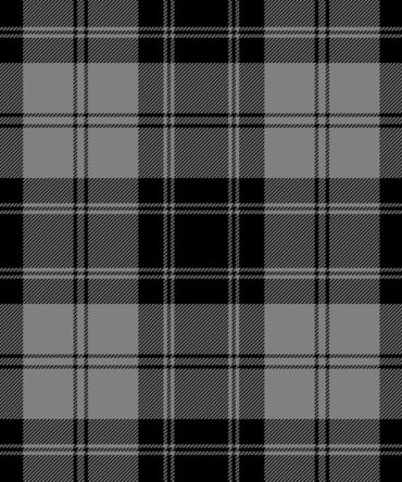 Douglas Black & White tartan kilt - Stylish Products