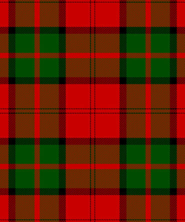 Red Dunbar tartan Kilt - Modern charms