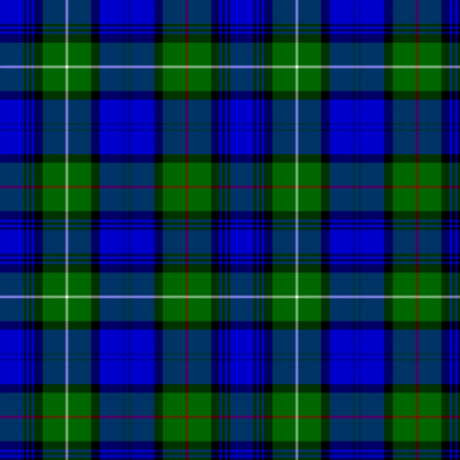 Blue Stewart Borland Author tartan kilt