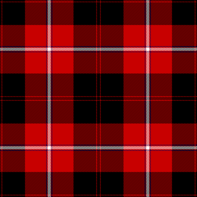 Black Stewart Tartan Skirt