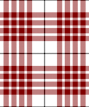 Maroon White Buchanan kilt