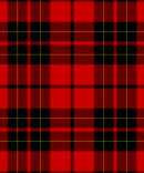Clan Brodie Tartan kilt - Pattern in black & red