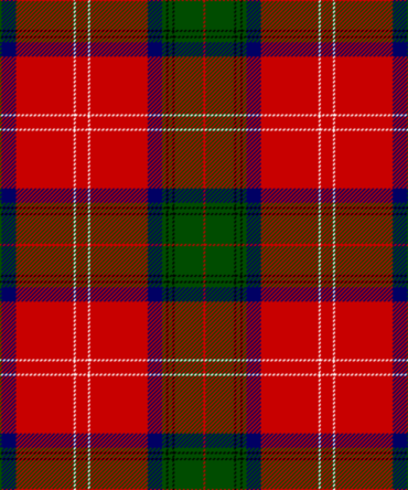 Red Chisholm tartan kilt