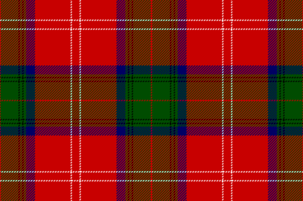 Red Chisholm tartan kilt