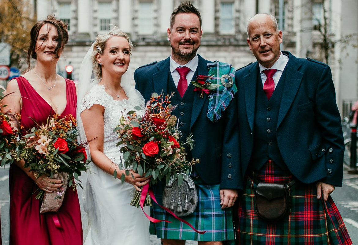 Wedding kilt