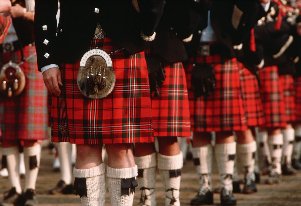 Choose an 8-yard kilt