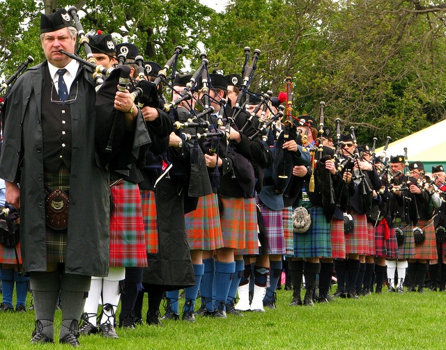 Kilts and Bagpipes